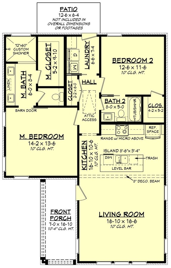 1 100 Sq Ft House Plans Houseplans Blog Houseplans Modern  - 1100 Sq.Ft House Plan