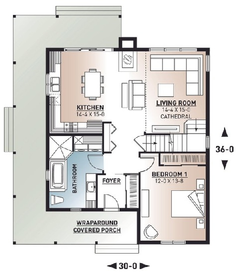 10 Best 1600 Sq Ft House Plans As Per Vastu Shastra 2023 - 1600 SQ FT Shop House Plans