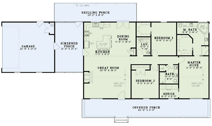 10 Best 1800 Sq Ft House Plans According To Vastu Shastra 2023 - 1800 SQ FT House Plans Bungalow