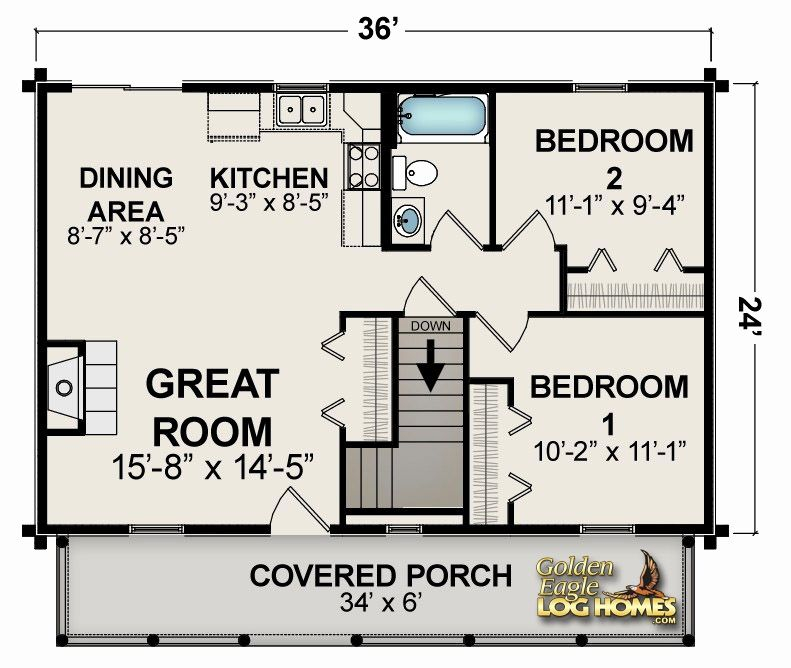 1000 Sq Ft House Design For Middle Class Budget Small Cottage Plans  - Guest House Floor Plans 1000 SQ FT