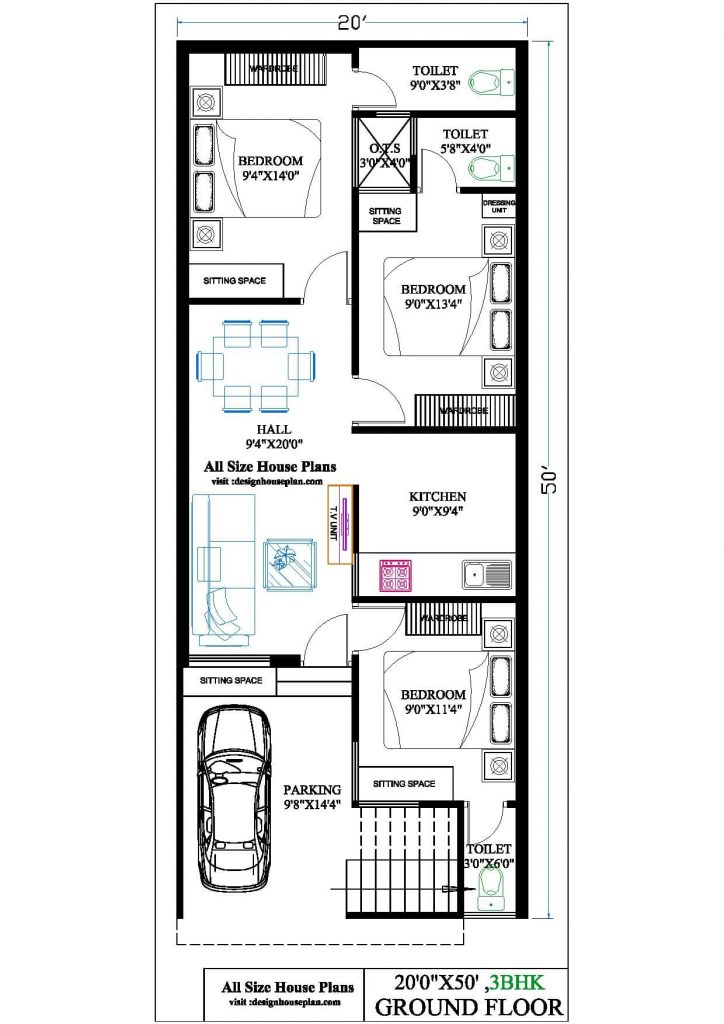 1000 Sq Ft House Floor Plans In India Floor Roma - 1000 SQ FT House Plans 3 Bedroom Indian Style