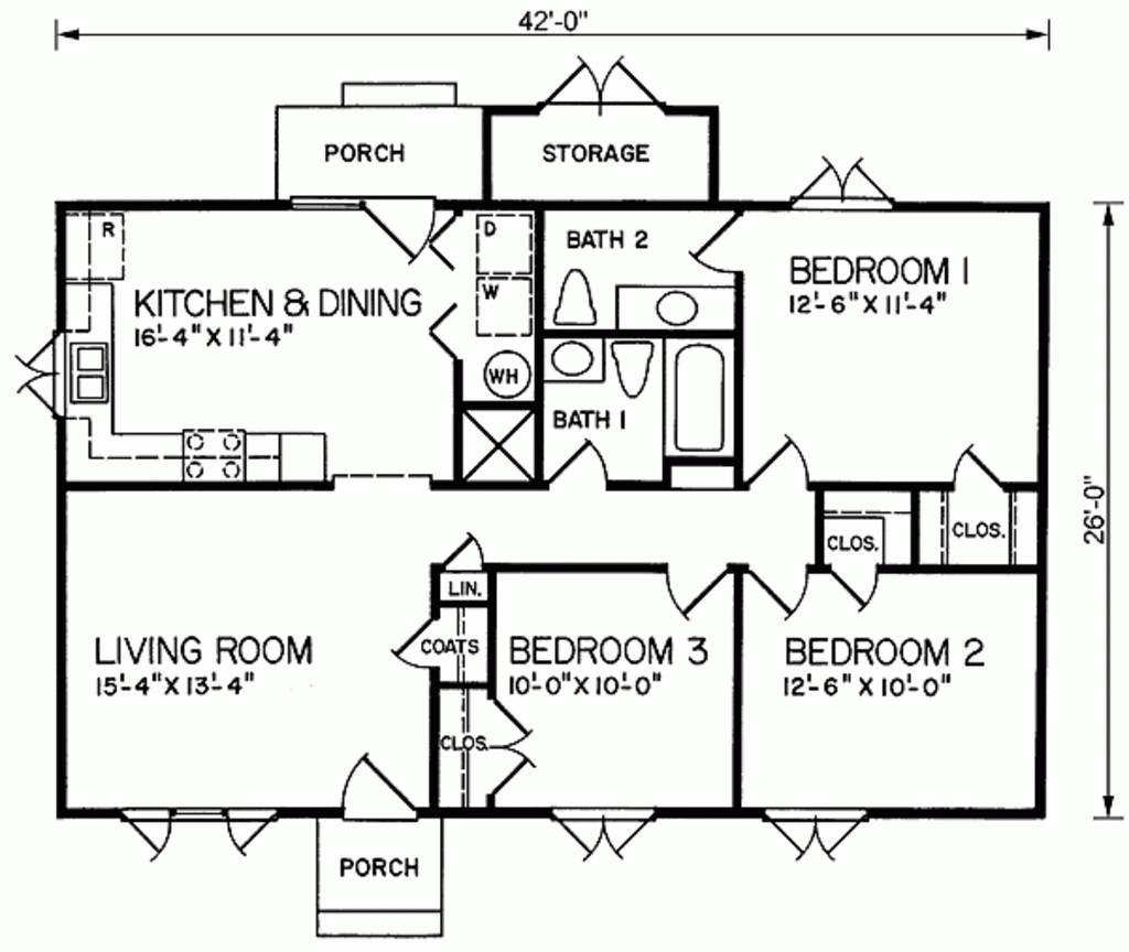 1040 Sq Ft Floor Plans Floorplans click - 1040 SQ FT House Plans 2 Story