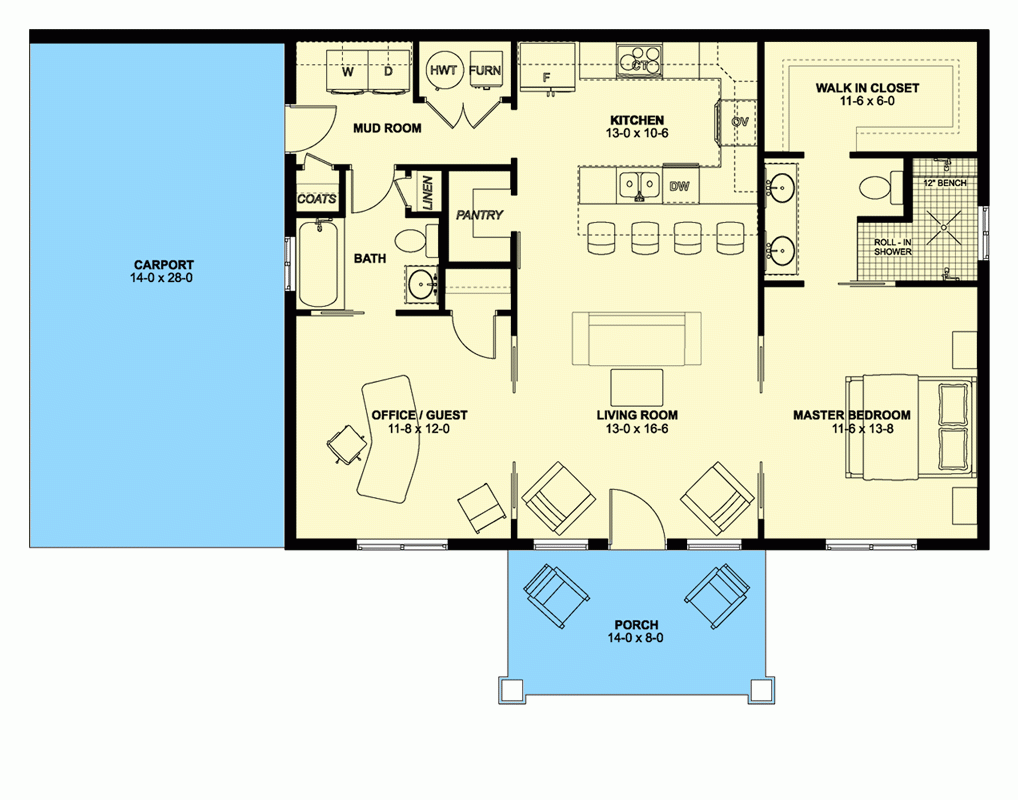 1100 Sq Ft Ranch Floor Plans Pdf Viewfloor co - 1100 SQ FT House Plans 1 Bedroom