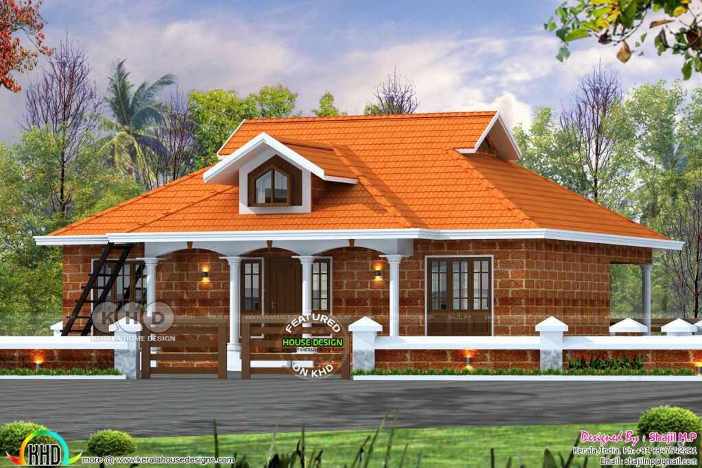 1200 Square Feet 3 Bedroom House Architecture Plan Kerala Home Design  - 1200 SQ FT 3 Bedroom House Plans