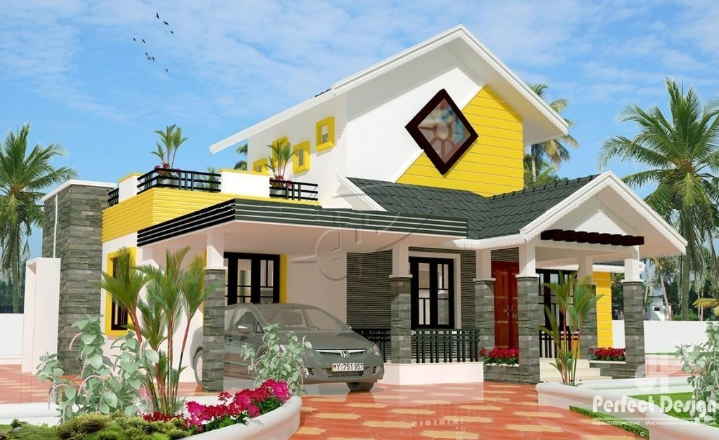 1225 Sq Ft 3BHK Traditional Style Single Floor House And Free Plan  - 1225 SQ FT House Plan