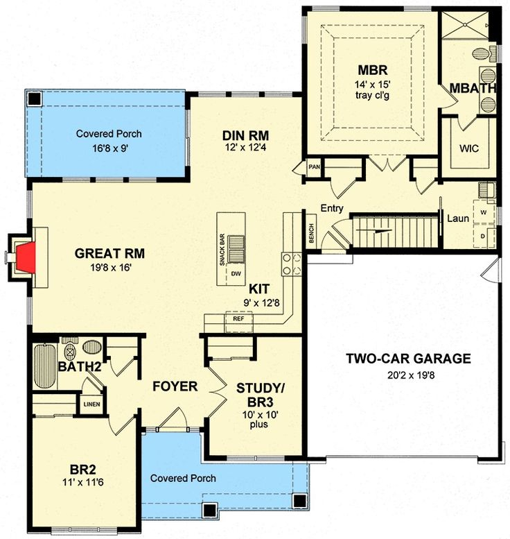 1500 Sq Ft House Floor Plans Floorplans click - House Plan Of 1500 SQ FT