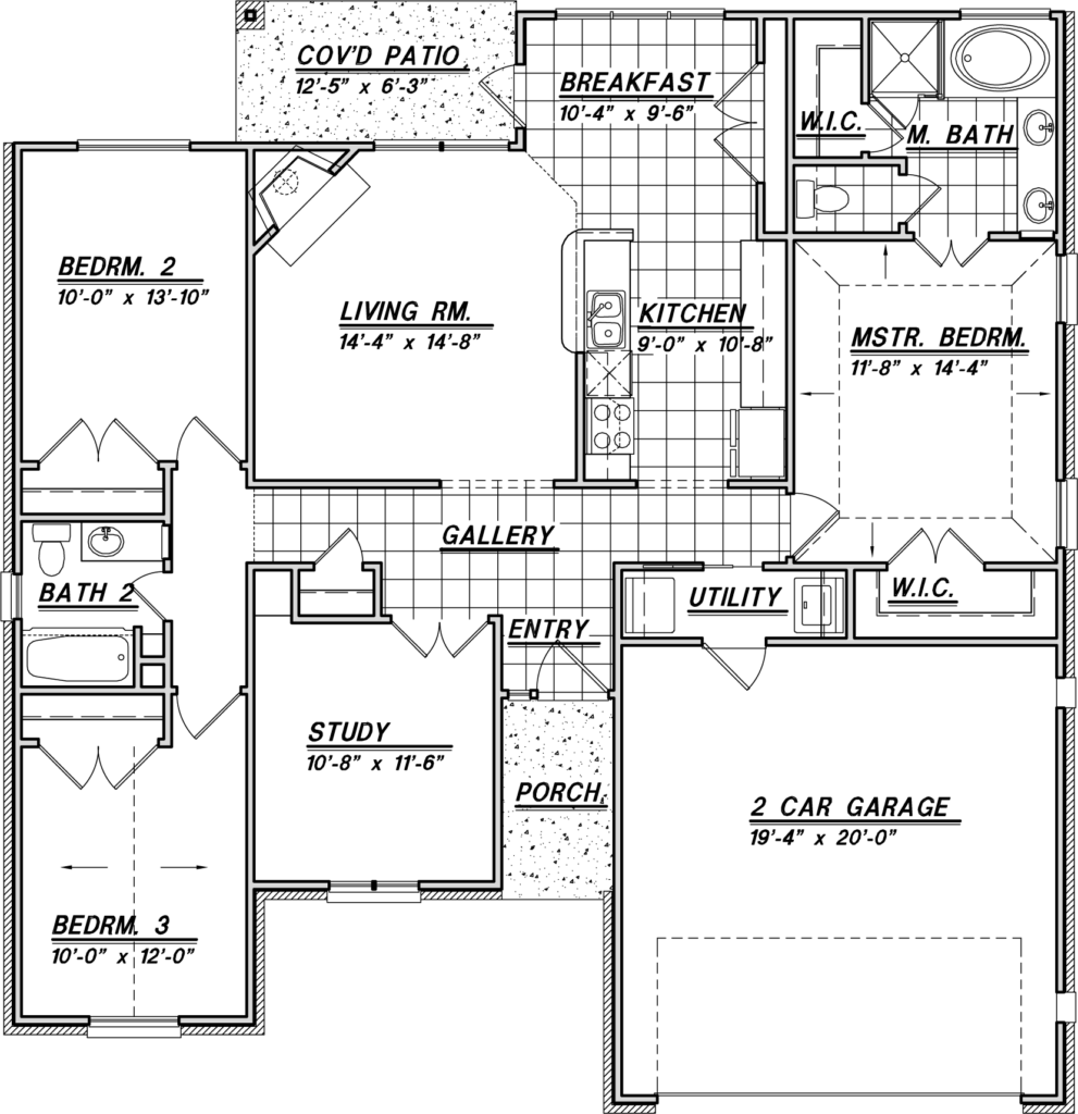 1500 Sq Ft House Plans With 3 Car Garage - 1500 SQ FT House Plans With 3 Car Garage