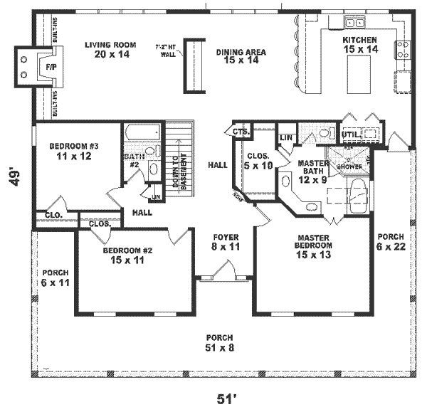 1500 Square Foot House Plans Open Concept The Urban Decor - Open Concept 1500 SQ FT House Plans