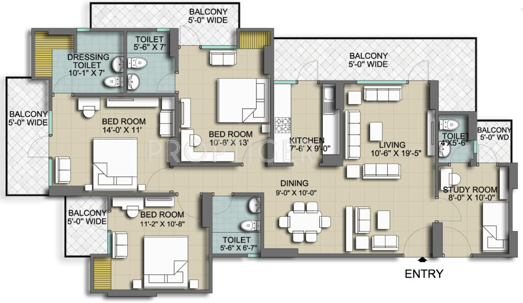 1800 Sq Ft Floor Plans Laara Home Design - House Plan For 1800 SQ FT Plot