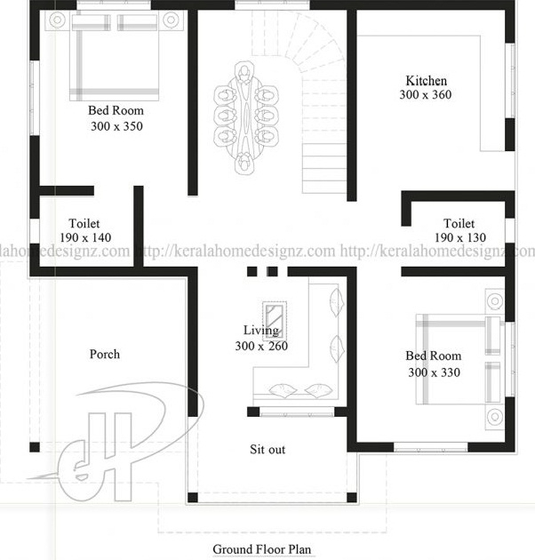 2 Bedroom House Plans Indian Style Best House Plan Design - 380 SQ FT House Plans Indian Style