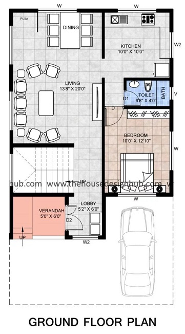 20 X 40 Duplex House Plans West Facing Vastu 800 Sqft 3bhk 45 OFF - 800 SQ FT Duplex House Plans With Car Parking