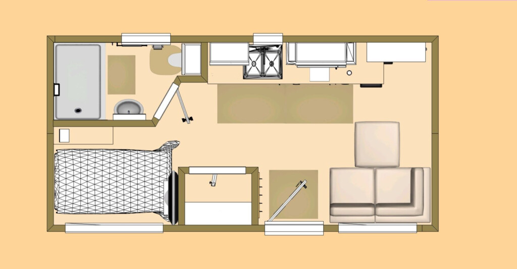 200 Sq Ft Cabin Plans - 5 Br Single Floor House Plans 200 SQ FT