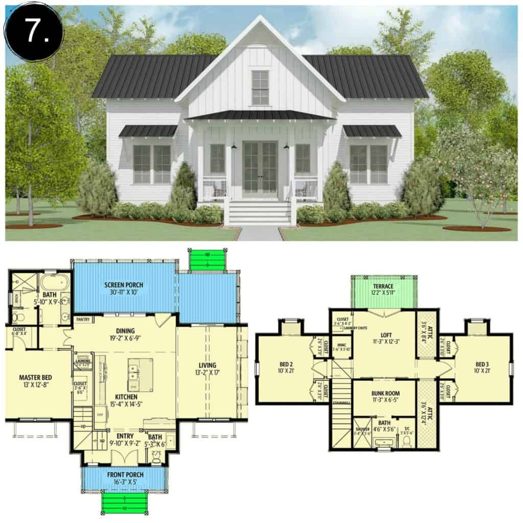 2000 Sq Ft House Plans 2 Story 4 Bedroom Ranch House Floor Plans With  - 2000 SQ FT House Plans 2 Story 4 Bedroom