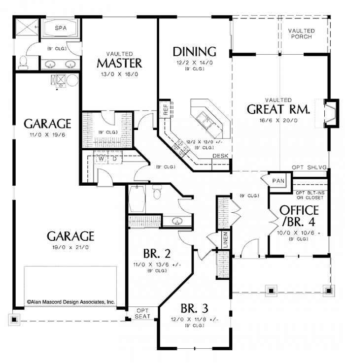 2000 Sq Ft Open Floor Plan Floorplans click - 2000 SQ FT House Plans Open Concept