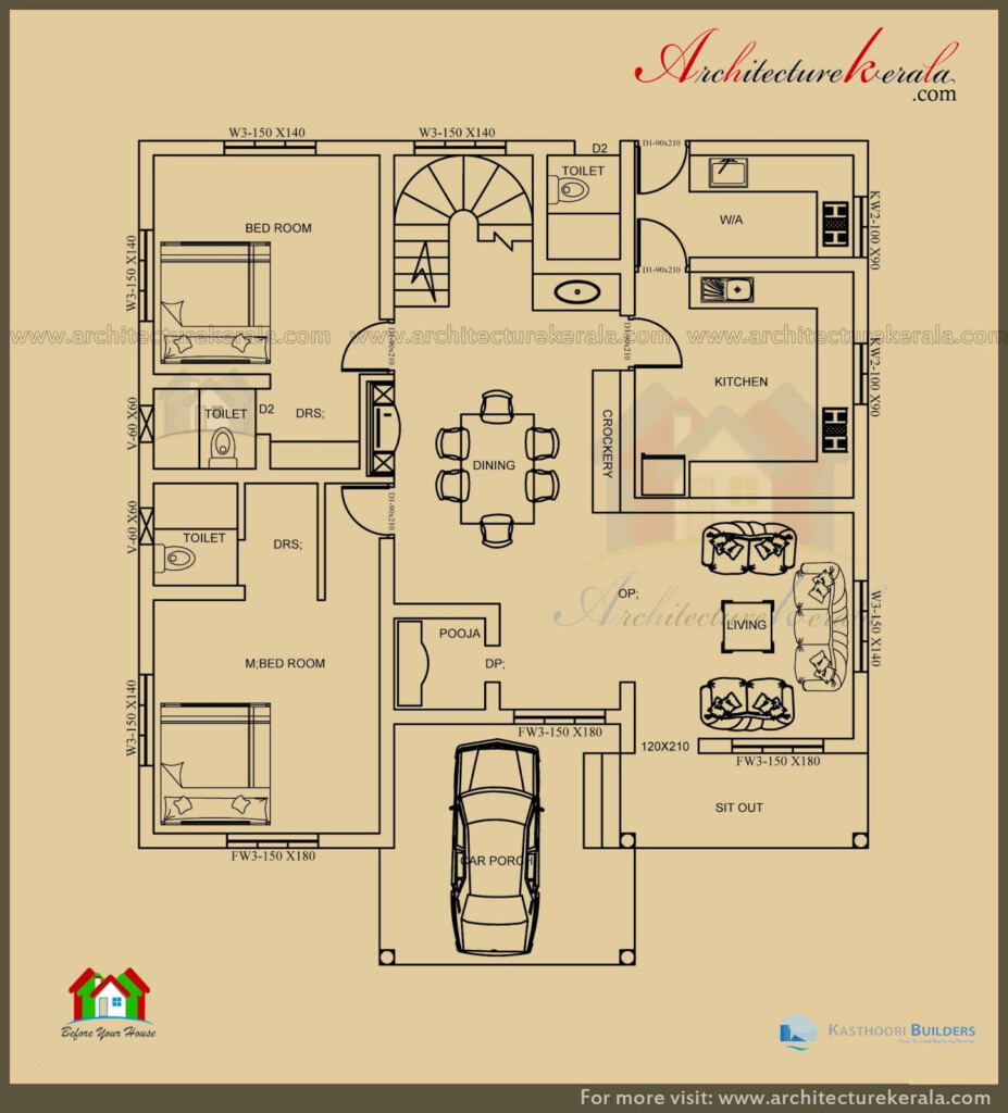 21 Unique 4000 Sq Ft House Plans India - 4000 SQ FT Duplex House Plans India