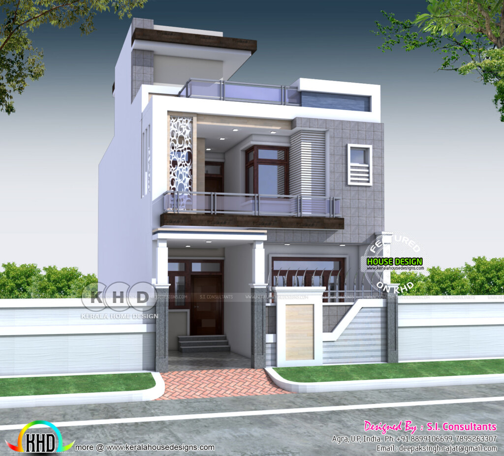 2300 Square Feet 4 Bedroom Kerala Home Design And Floor Plans 9K  - 2300 SQ FT House Plans In Kerala