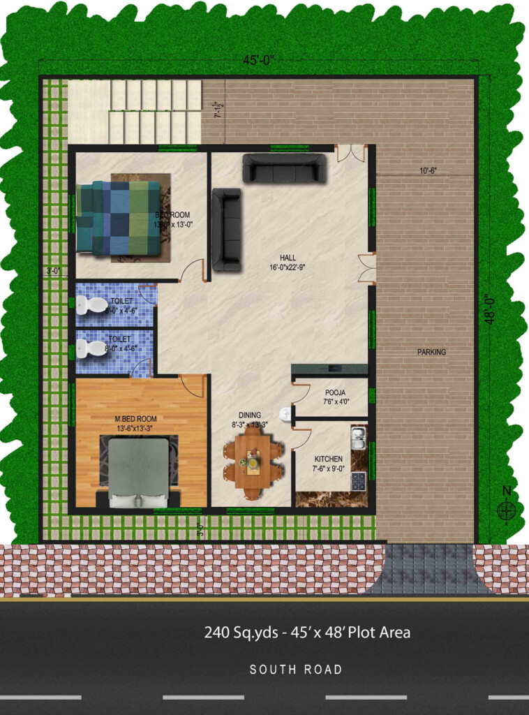 240 Sq Ft Floor Plan Printable Templates Free - 240 SQ FT House Plans