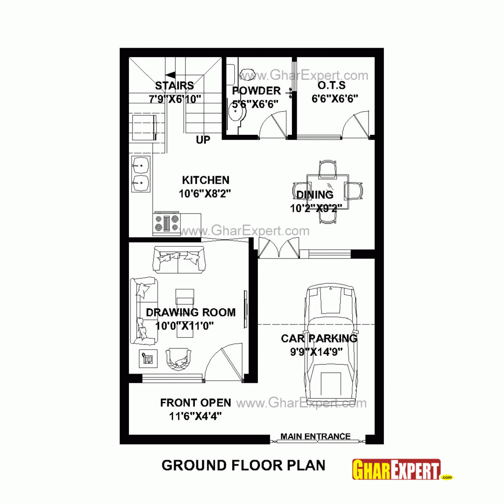 27 Home Design 80 Sq Yards Engineering s Advice - 80 SQ FT House Floor Plans