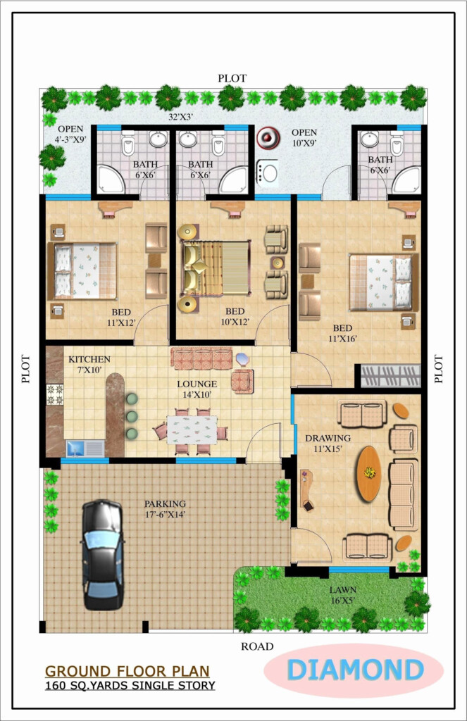 27 Home Design 80 Sq Yards Engineering s Advice - 80 SQ FT House Floor Plans