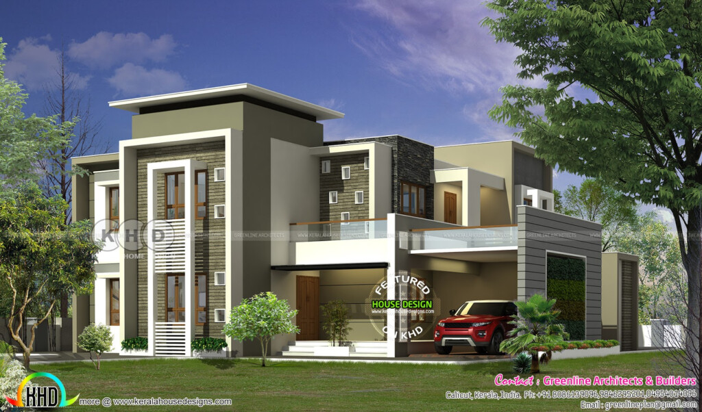 300 Square Meter Contemporary House Plan Kerala Home Design Bloglovin  - 300 SQ FT House Plans In India