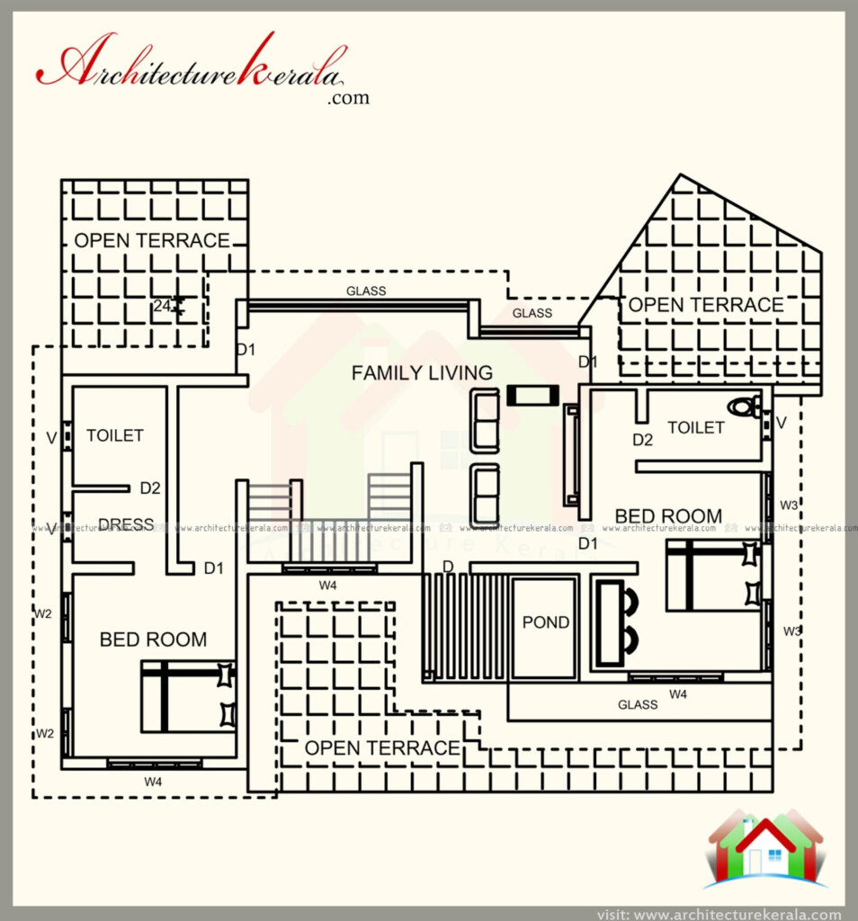 3000 SQUARE FEET HOUSE PLAN WITH 5 Bedrooms Acha Homes - 3000 SQ FT House Plans Ireland