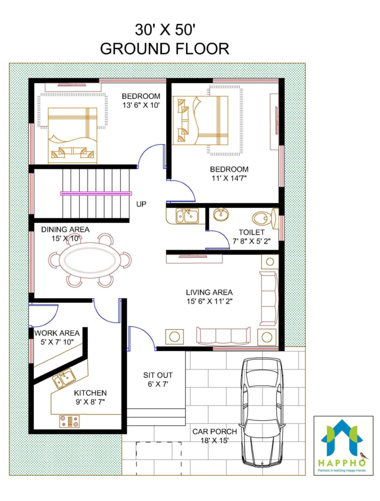 4 Bedroom House Plan 1500 Sq Ft Www resnooze - 1500 SQ FT House Plans 4 Bedroom