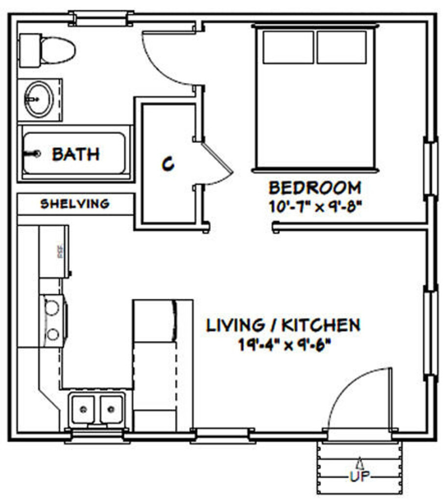 400 Sq Ft Tiny House Plans House Plans - 400 SQ FT Tiny House Floor Plans In Philippines