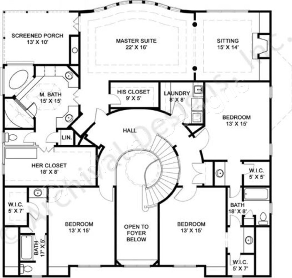 4000 Sq Ft House Plans Small Modern Apartment - 4000 SQ FT House Plans With 5 Bedrooms