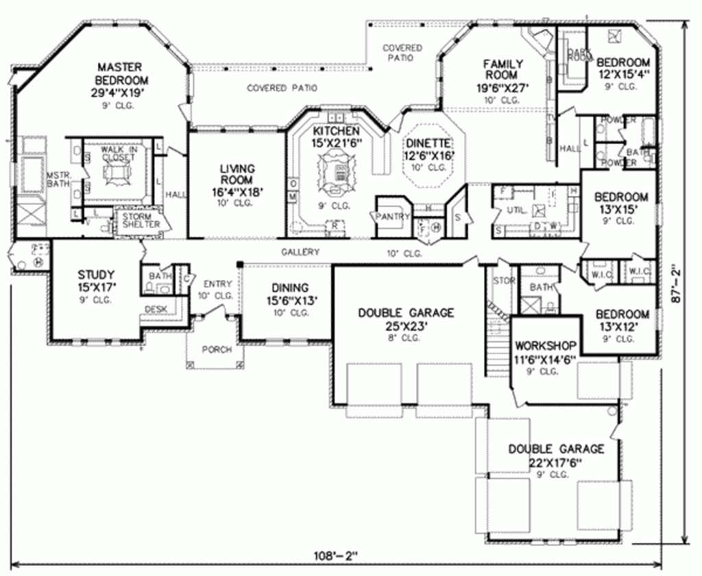 4500 Square Foot House Plans Printable Templates Free - 4500 To 5500 SQ FT House Plans