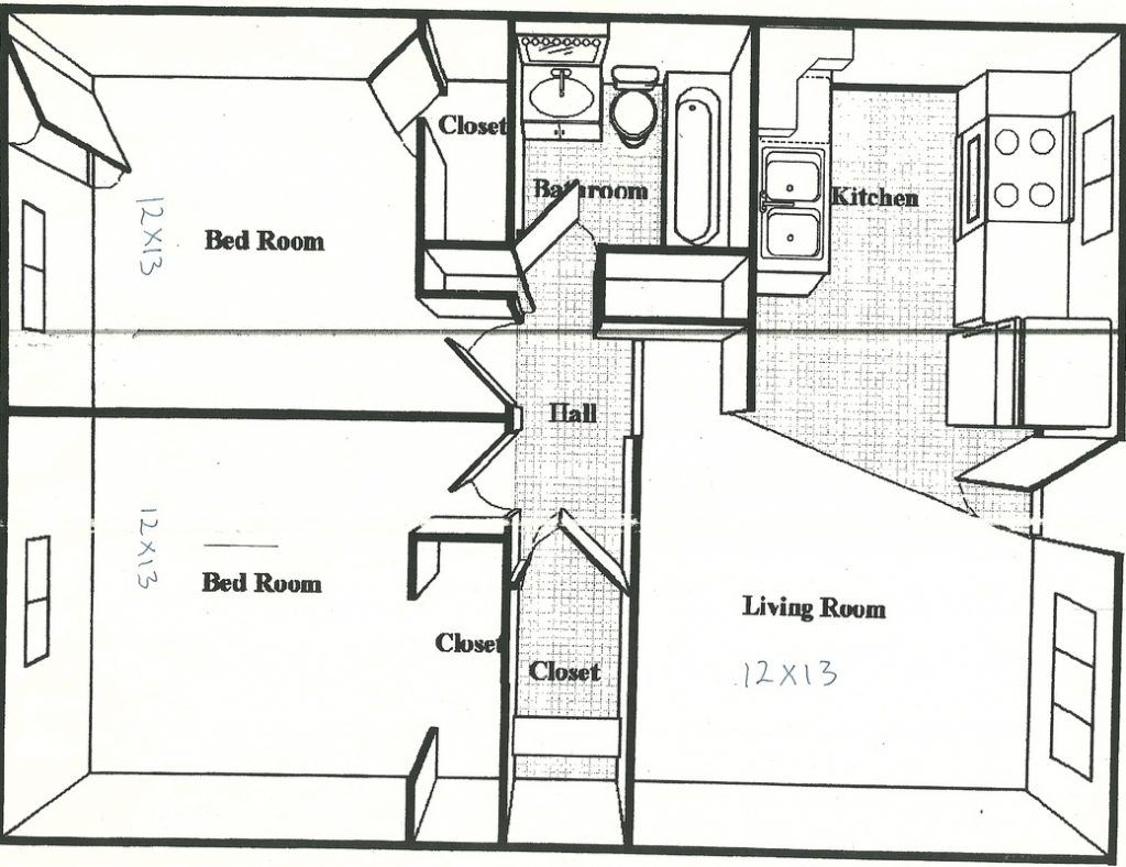 500 Square Feet House Plans 600 Sq Ft Apartment Floor Plan 500 For In  - 500 To 600 SQ FT House Plans