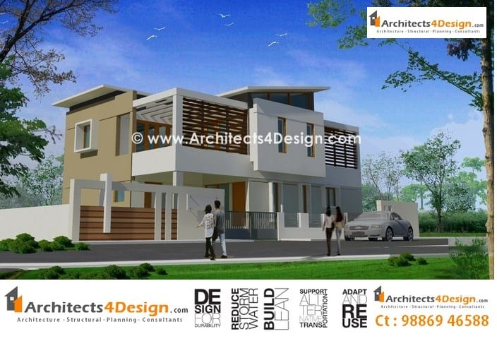 55 4000 Sq Ft Duplex House Plans - 4000 SQ FT Duplex House Plans India