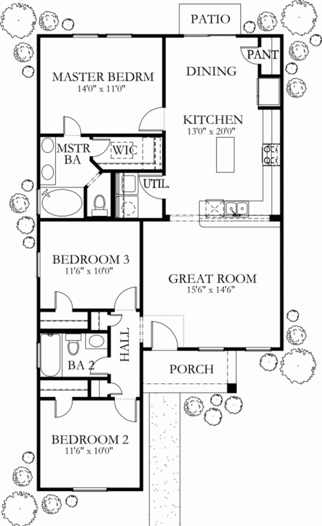 55 House Plans 1200 Sq Ft 2 Story - House Plans Less Than 1200 SQ FT