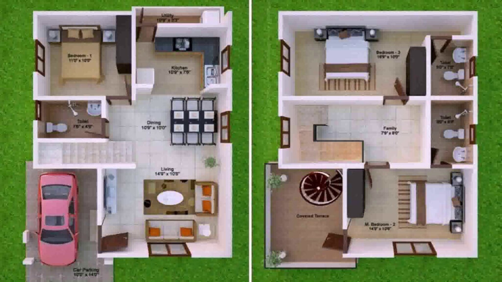 600 Sq Ft House Plans With Car Parking see Description YouTube - 600 SQ FT House Plan In Bangalore