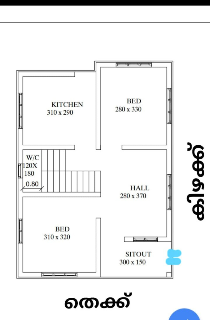 650 Sq Ft 2BHK Modern Single Floor House And Free Plan Home Pictures - 650 SQ FT House Plans