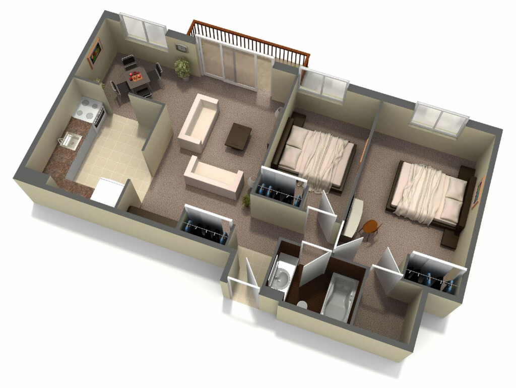 700 Square Foot Floor Plans Floorplans click - 700 SQ FT One Bedroom House Plans