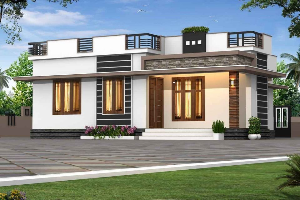 725 Sq Ft 2BHK Modern Single Floor House And Free Plan Home Pictures - 725 SQ FT Open House Plans