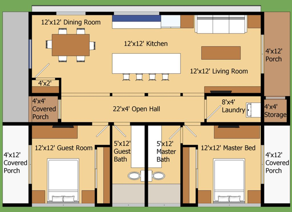 74 Exquisite 860 Sq Ft House Plan With Many New Styles - 860 SQ FT House Plan