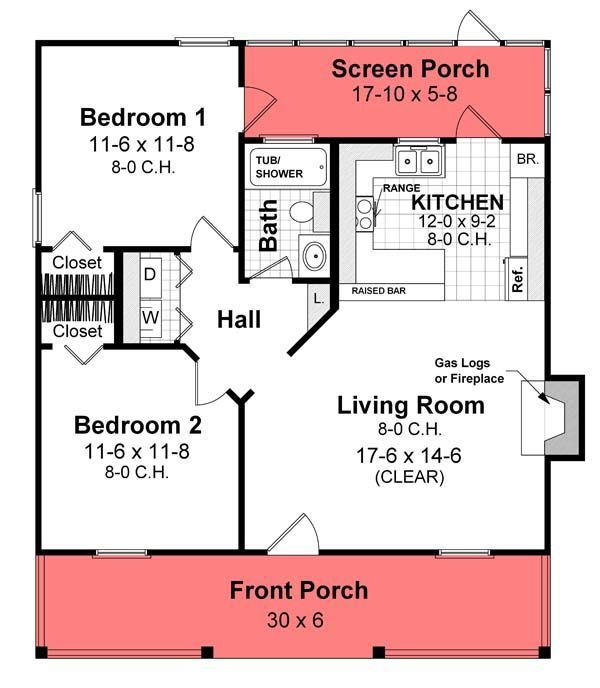 78 Gorgeous 700 Sq Ft House Plan 3d Not To Be Missed - 700 SQ FT One Bedroom House Plans