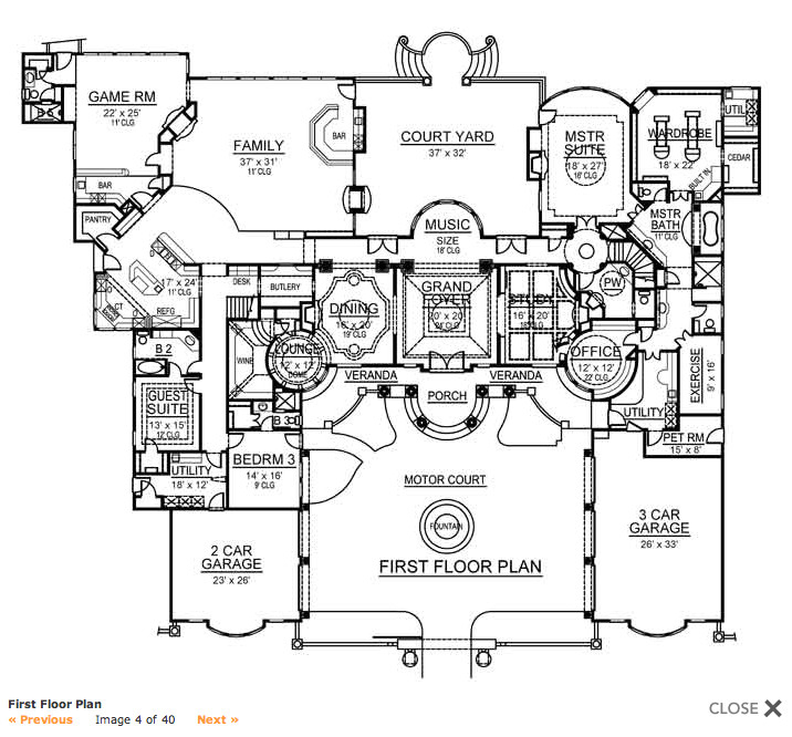 8000 Square Foot House Plans Plougonver - 8000 SQ FT House Plan