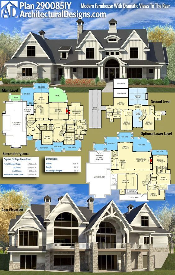 8000 Square Foot House Plans SENSEI - 8000 SQ FT House Plan