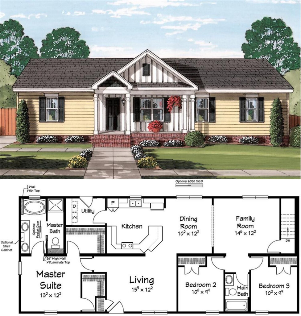 84 Charming 1600 Sf House Plan With Under Home Garage Most Outstanding  - 1600 SQ FT House Plans Garage In Back