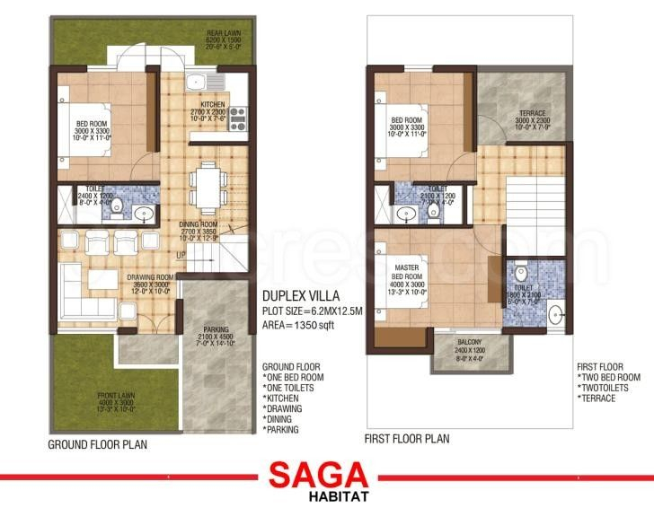 900 Sq Ft Duplex House Plans In India Arts House Duplex House Plans  - 900 SQ FT Duplex House Plans In India