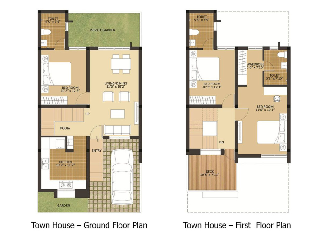 900 Sq Ft Duplex House Plans With Car Parking Arts Planimetrie  - 900 SQ FT Duplex House Plans In India