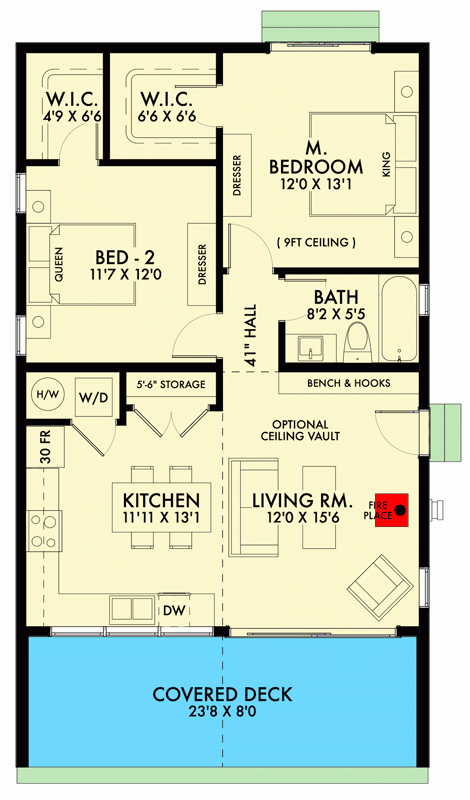 900 Square Feet House Floor Plan Viewfloor co - 1 Bedroom 900 SQ FT House Plans