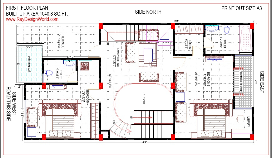 Best Residential Design In 1225 Square Feet 57 Architect Org In - 1225 SQ FT House Plan