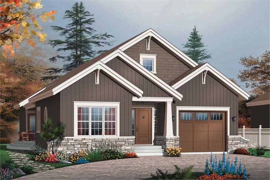 Bungalow Home Plan 3 Bedrms 2 Baths 1700 Sq Ft 126 1392 - 1700 SQ FT Bungalow House Plans