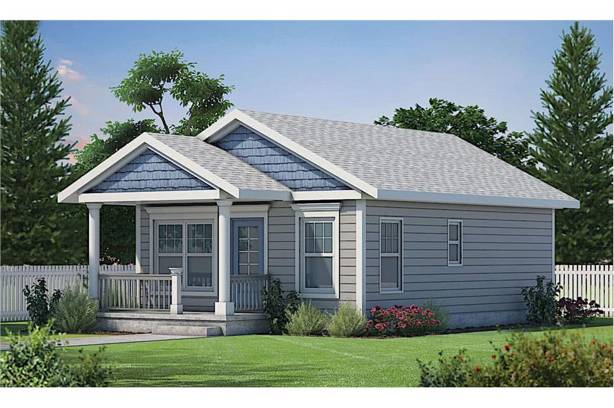 Cottage House 2 Bedrms 1 Baths 800 Sq Ft Plan 120 2655 - Low Cost 800 SQ FT House Plans