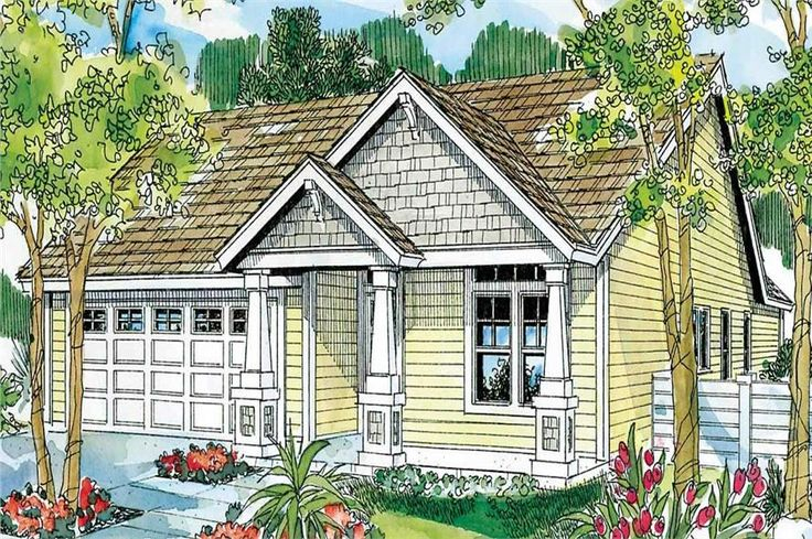 Country Craftsman Home With 3 Bdrms 1500 Sq Ft Floor Plan 108  - Cottage House Plans 1500 SQ FT