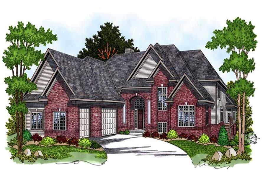 Country Home With 4 Bdrms 3800 Sq Ft House Plan 101 1201 - 3800 SQ FT House Plans