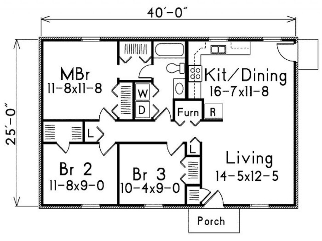 Designing An Ideal 900 Square Foot House Plan House Plans - 900 SQ FT House Plans For First Floor